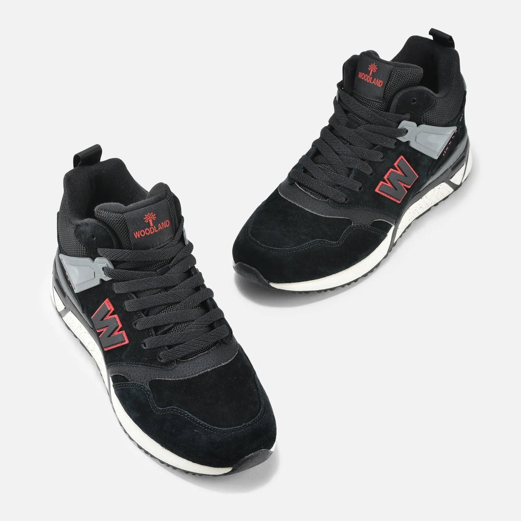 Black Casual Sneakers For Men