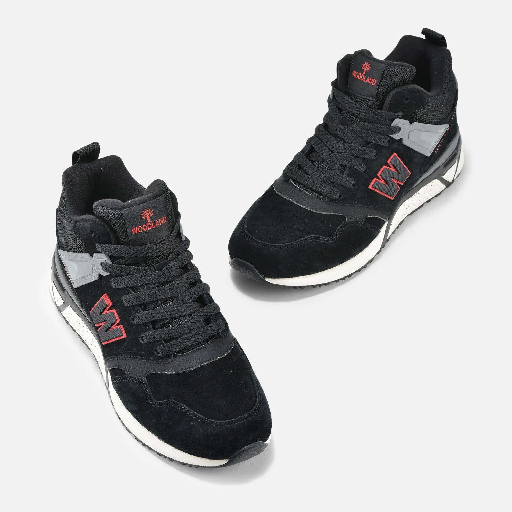 Black Casual Sneakers For Men