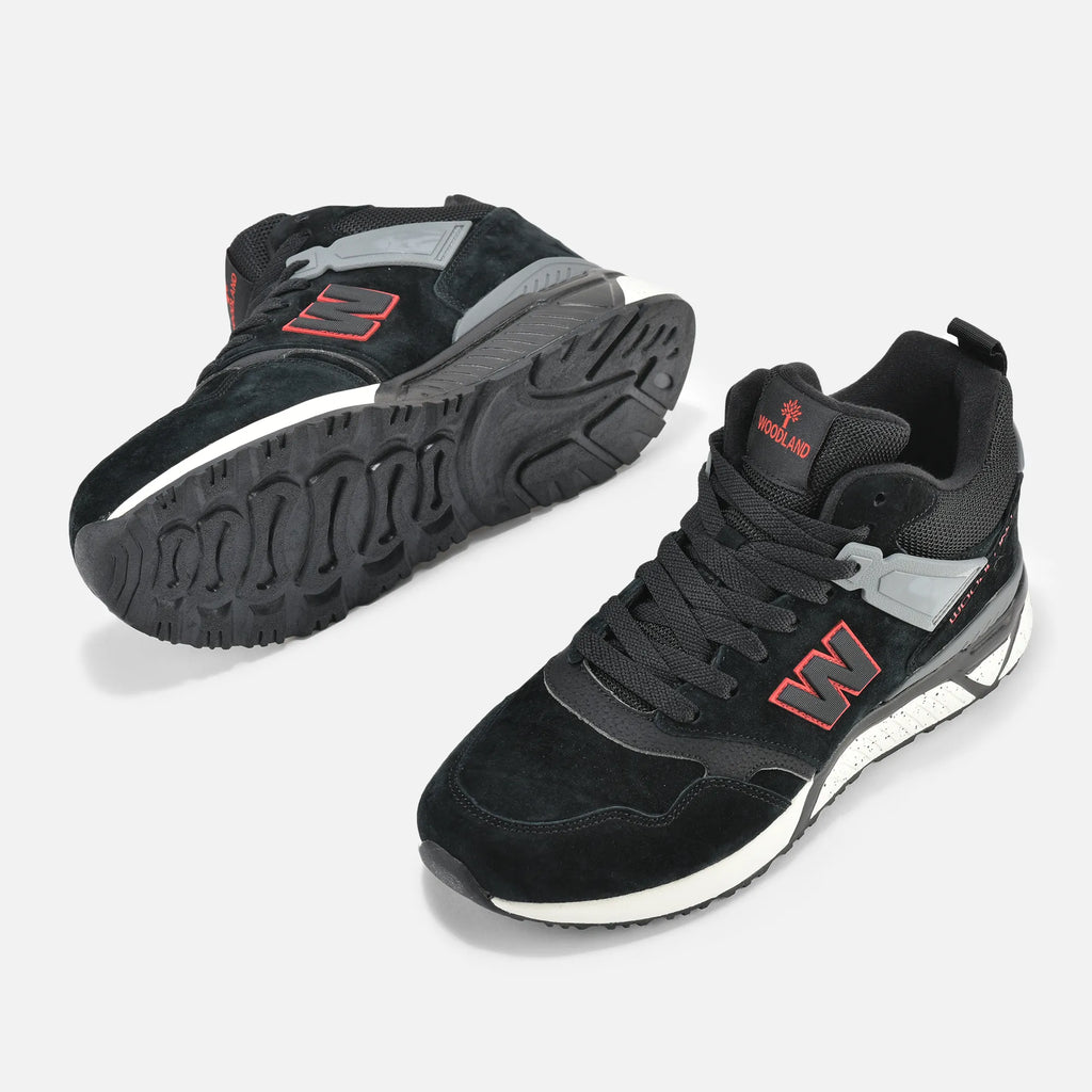 Black Casual Sneakers For Men